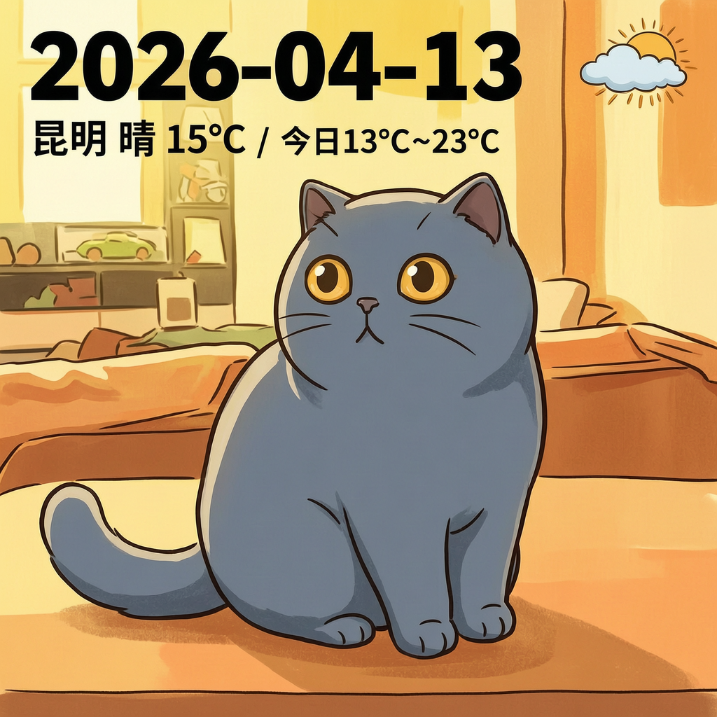 杰斯 · 2026.04.13 日记